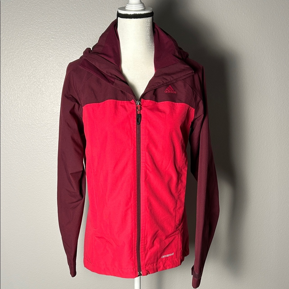 Adidas Women's Two-Tone Climaproof Jacket (Size Small)